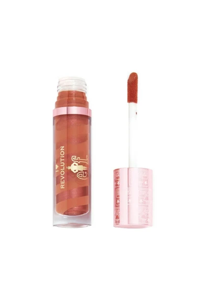 I HEART REVOLUTION I Heart Rev.x Elf Candy Cane Best Coffee Lıp Gloss ürün görseli 1
