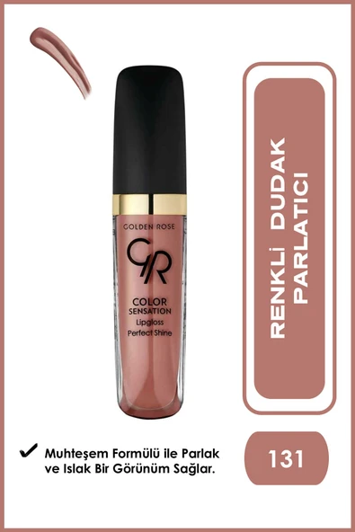 Golden Rose Color Sensation Lipgloss 131 Dudak Parlatıcısı 5,6 ml ürün görseli 1