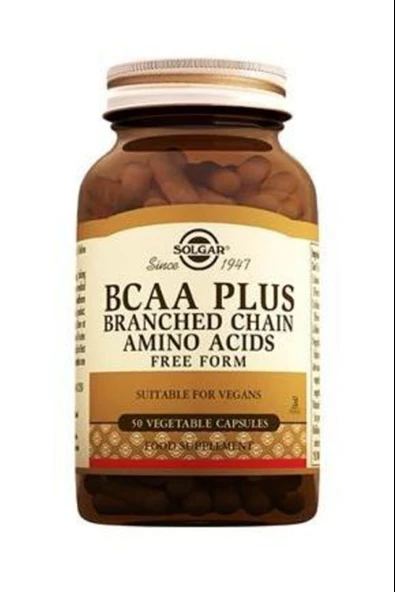 Solgar BCAA Plus 50 Kapsül - Resim 2