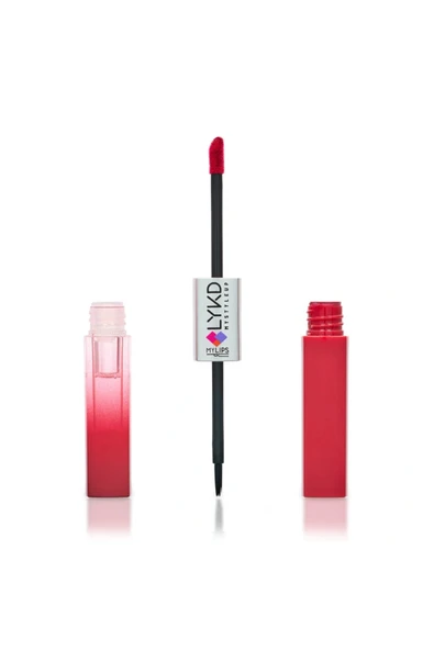 lykd Gloss & Lipstick Işıltılı ( Double Sided - Deep Raspberry) 371 - Resim 2