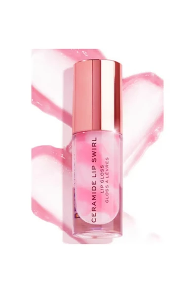 Revolution Swirl Ceramide Lip Gloss Clear - Resim 5