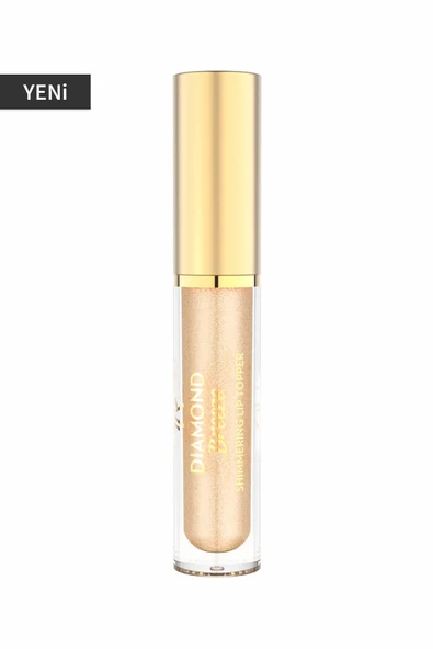 Golden Rose Dudak Parlatıcısı - Diamond Breeze Shimmering Lip Topper 02 Golden Nude 8691190965600 ürün görseli 1