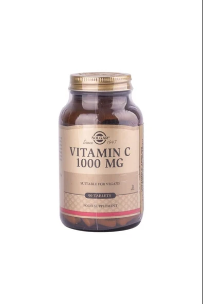 Solgar Vitamin C 1000 mg 90 Tablet - Resim 3