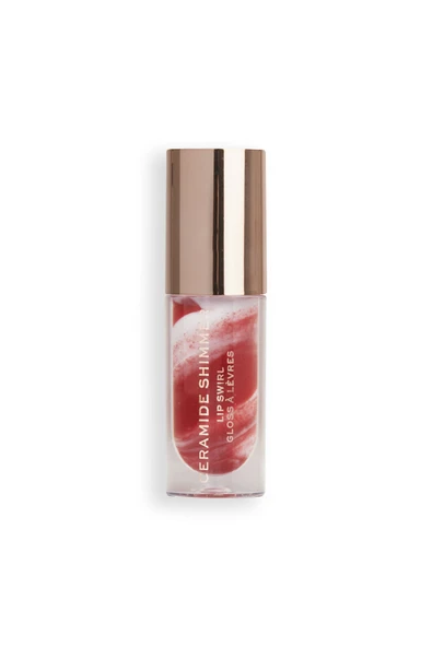 Revolution Festive Allure Ceramide Shimmer Swirl Dudak Parlatıcısı Red ürün görseli 1