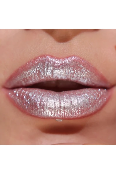 TECHNIC Glitter Lipgloss Silver - Resim 3
