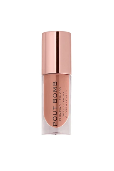 MAKEUP REVOLUTION Revolution Dudak Dolgunlaştırıcı Ve Parlatıcı - Pout Bomb Plumping Gloss - Candy ürün görseli 1