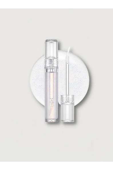 Romand Şeffaf Yapışkanlık Hissi Işıltılı Parlak-bırakmayan Glasting Water Gloss - 00 Meteor Track ürün görseli 1