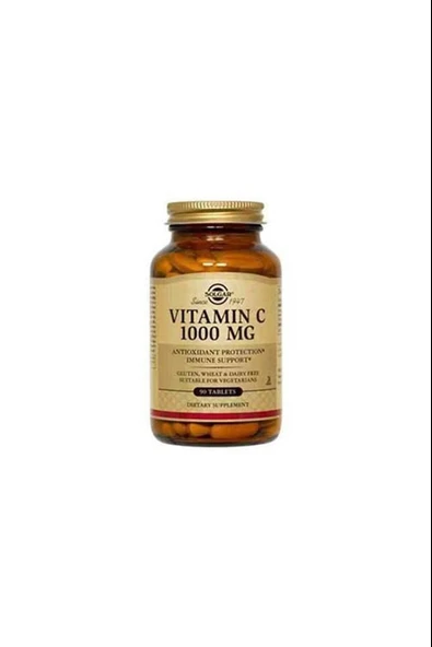 Solgar Vitamin C 1000 mg 90 Tablet - Resim 2
