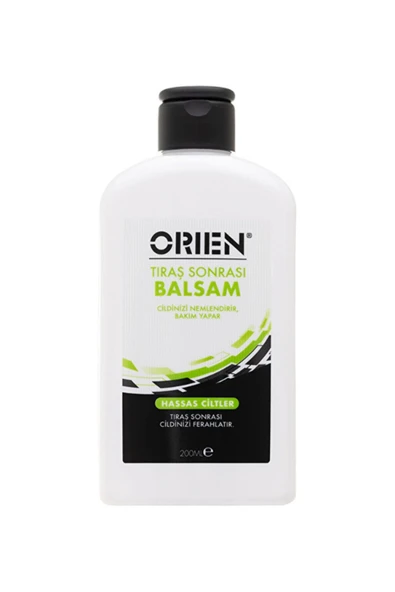 Orien Hassas Ciltler İçin Yatıştırıcı ve Nemlendirici Tıraş Balsamı 200 ml ürün görseli 1