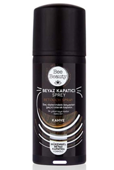 Bee Beauty Beyaz Kapatıcı Sprey Kahve 75 Ml ürün görseli 1