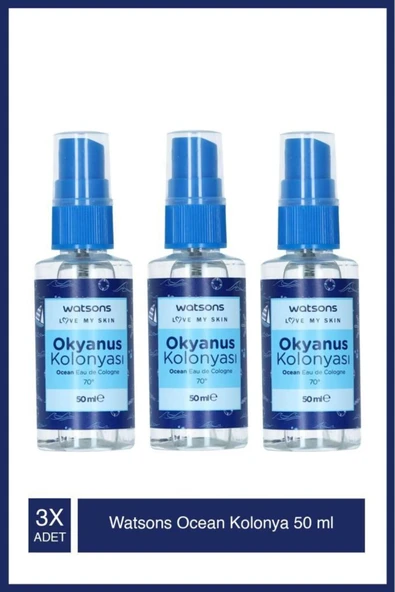 Watsons Kolonya 50ml Tr X3 Adet ürün görseli 1