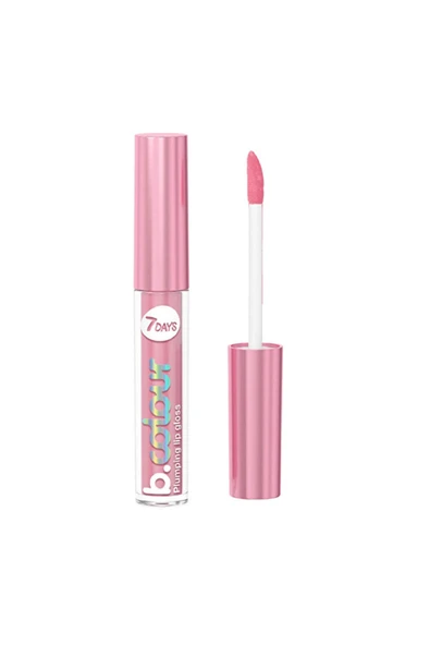 7DAYS B.Colour Dudak Parlatıcı - 02 Soft Pink - 1 adet ürün görseli 1