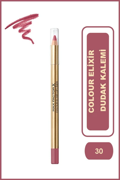 Max Factor Dudak Kalemi - Colour Elixir Lip Liner No: 30 Mauve Moment ürün görseli 1