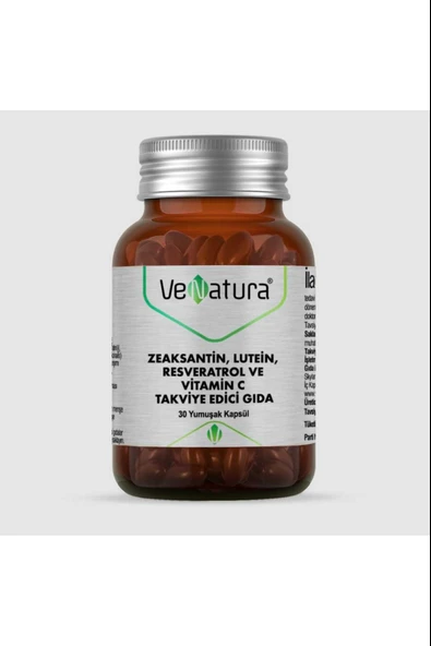 Venatura Zeaksantin Lutein Resveratrol Vitamin C 30 Kapsül ürün görseli 1