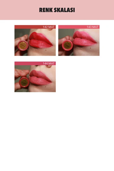 Fırst Time Fırst Tıme Rich Matte Lipstick - 124 - Resim 5