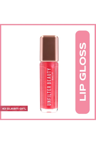 Unfilter Beauty Lipgloss 43 Gleam Girl ürün görseli 1