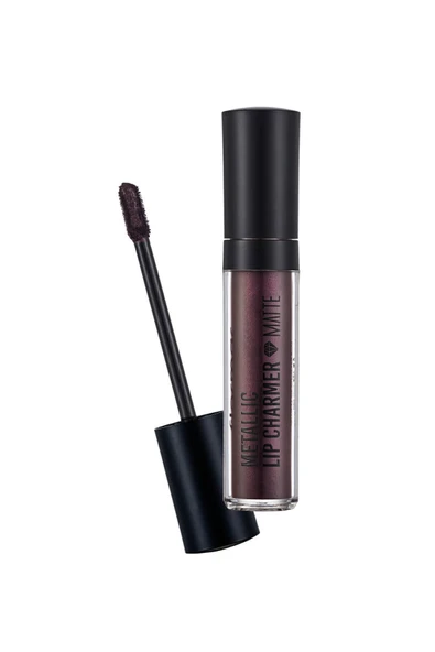 Flormar Mat Metalik Stick Ruj (Koyu Mor) - Metallic Lip Charmer Lipstick - 007 Enchanter - 8690604534531 ürün görseli 1