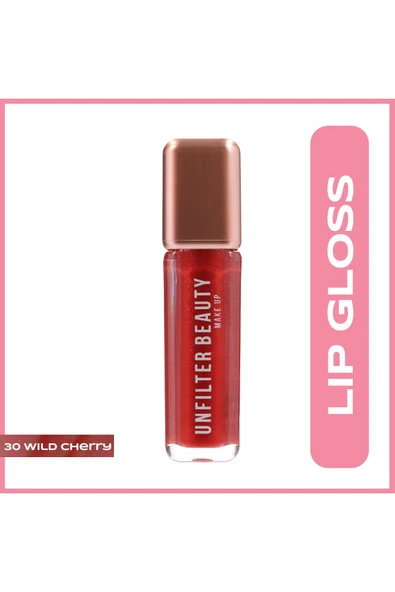 Unfilter Beauty Lipgloss 30 Wild Cherry ürün görseli 1