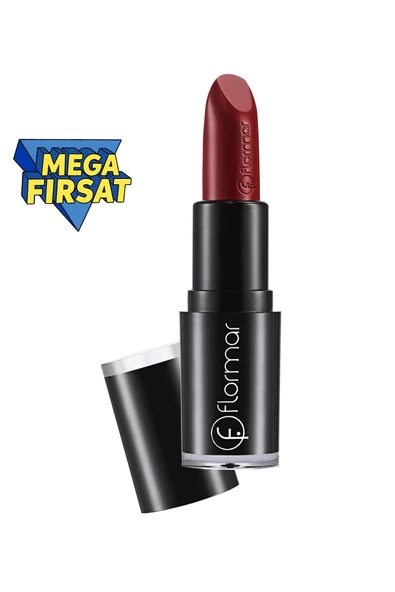 Flormar Ruj - Long Wearing Lipstick Spectacular Red 8690604107742 ürün görseli 1