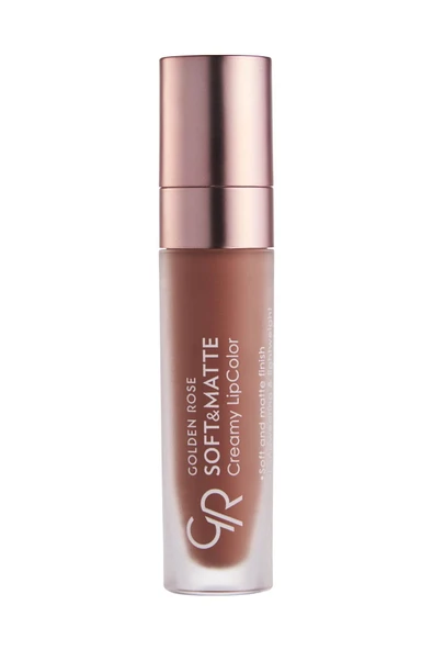 Golden Rose Soft&Matte Creamy Lipcolor 103 Jojoba ve Avokado Yağlı Yumuşak Mat Likit Ruj 5,5 ml ürün görseli 1
