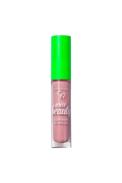 Golden Rose Miss Beauty Glow Shine 3d Lipgloss 02 Baby Pink ürün görseli 1