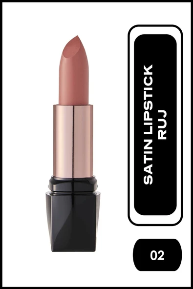 Golden Rose Satin Lipstick 02 Satin Ruj 4,2 g ürün görseli 1