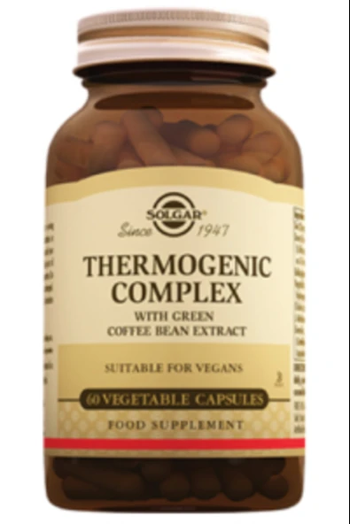 Solgar Thermogenic Complex with Svetol 60 Kapsül ürün görseli 1