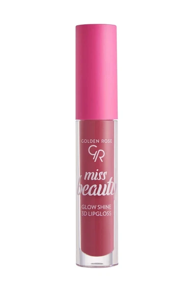 Golden Rose Miss Beauty Glow Shine 3D Lipgloss 04 Pink Dream Dudak Parlatıcısı 4,5 ml ürün görseli 1