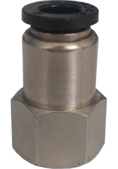 Pnömatik 1/4 4mm Düz Dişi Rekor 25 Adet ürün görseli 1