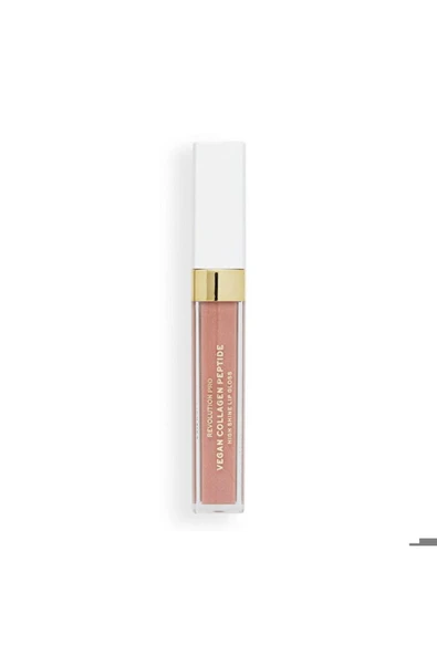 Revolution Pro Vegan Collagen Peptide High Shine Lip Gloss Cashmere ürün görseli 1
