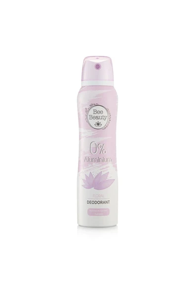 Bee Beauty Floral Alüminyumsuz Kadın Deodorant Sprey 150 Ml ürün görseli 1