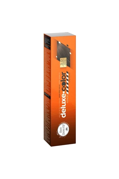 Bee Beauty Deluxe Color Tüp Saç Boyası 3.0 Koyu Kahve ürün görseli 1