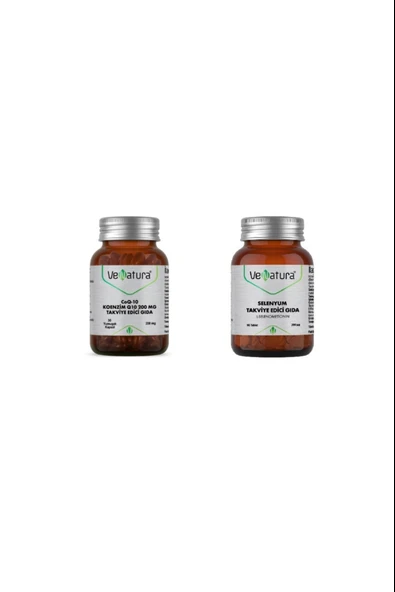 Venatura Koenzim Q10 200 Mg 30 Yumuşak Kapsül + Venatura Selenyum 90 Tablet ürün görseli 1