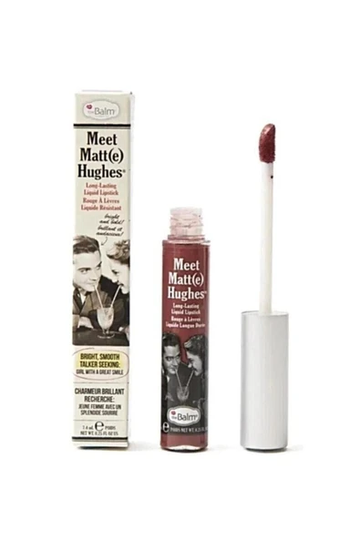 the balm Meet Matte Hughes Lipstick Likit Ruj - Generous ürün görseli 1