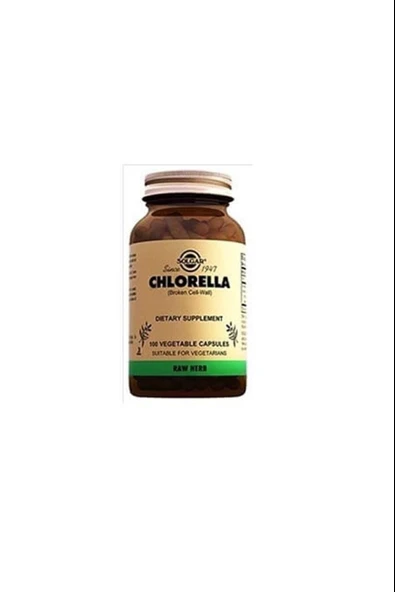Solgar Chlorella 520 mg 100 Kapsül ürün görseli 1