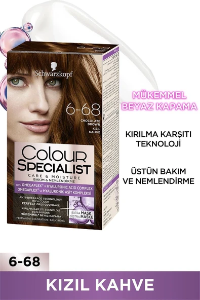 Colour Specialist Kızıl Kahve 6-68 - Resim 2