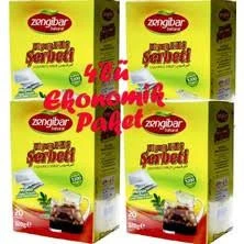 Zengibar 4lüi Ekonomik Paket Zengibar Meyan Kökü Şerbeti 320 Gr. (20 ADET) ürün görseli 1