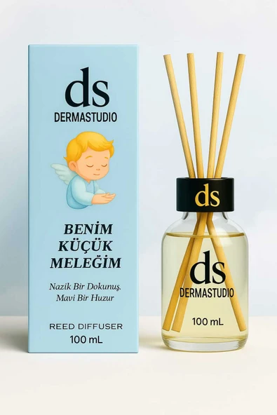DERMASTUDİO DERMASUTIDO BENİM KÜÇÜK MELEĞİM (MAVİ) BAMBU ODA KOKUSU ürün görseli 1