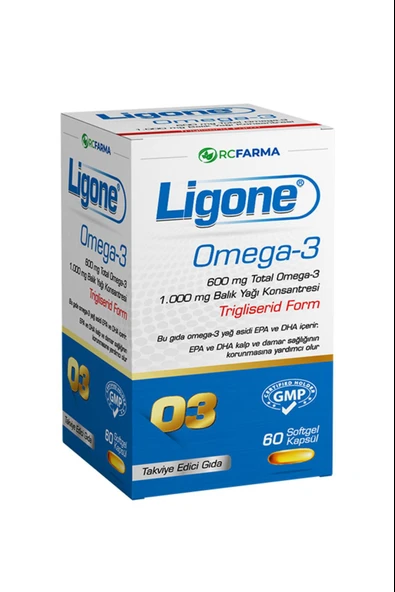 Ligone Omega-3 Softgel 60 Kapsül ürün görseli 1