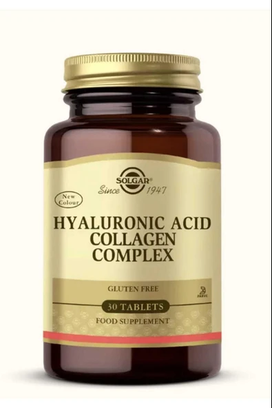 Solgar Hyaluronic Acid Collagen Complex 120 mg 30 Tablet ürün görseli 1