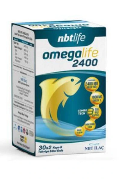 NBT Life Omegalife 2400 60 Kapsül ürün görseli 1