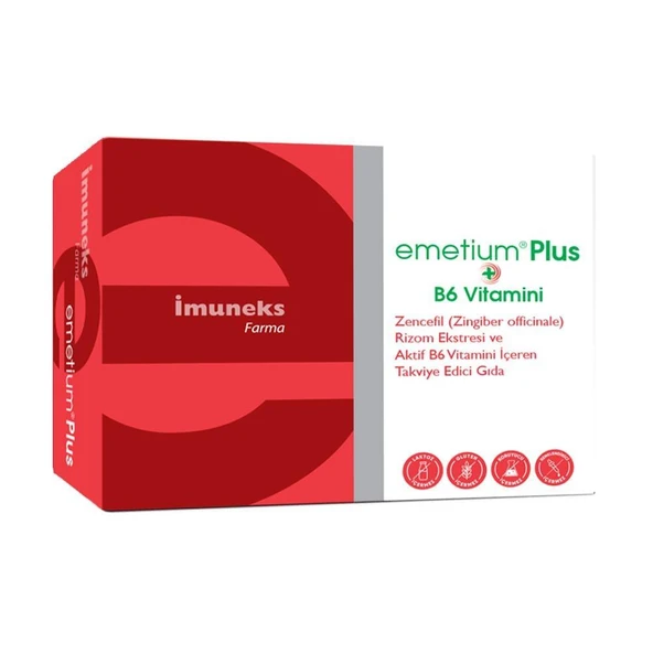 İmuneks Farma Emetium Plus 20 Tablet ürün görseli 1