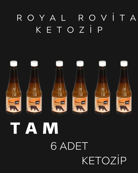 6 Adet Royal Rovita Kezotip (Bir Ürün500 Ml ) ürün görseli 1