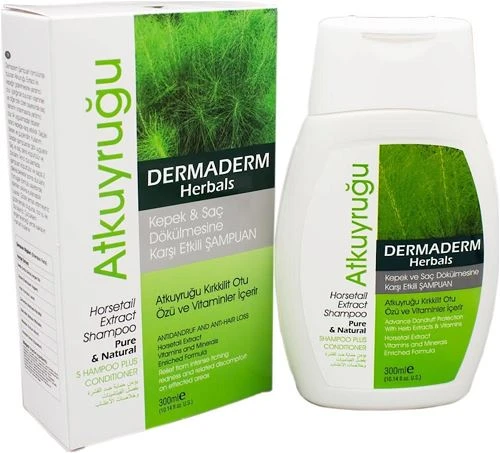 Dermaderm Kepek Önleyici Atkuyruğu Özlü Şampuan 250 ml ürün görseli 1
