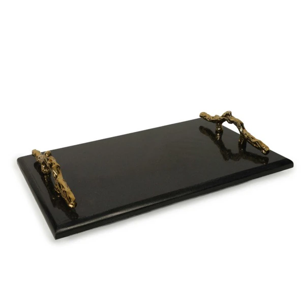 Vitale Granit Metal ServisTepsisi 25*40*9 cm ürün görseli 1