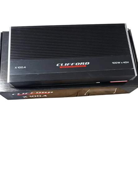 CLİFFORD X100.4 4 KANAL AMFİ 4X100WATT ürün görseli 1