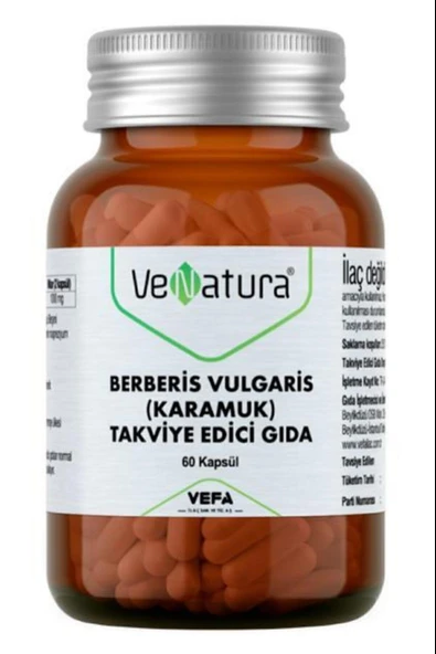 Venatura Berberis Vulgaris 60 Kapsül ürün görseli 1