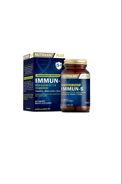 Nutraxin Immun-S 60 Tablet ürün görseli 1