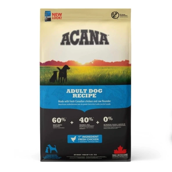 Acana Heritage Chicken & Greens Tavuklu ve Balıklı Yetişkin Köpek Maması 11.4 Kg ürün görseli 1