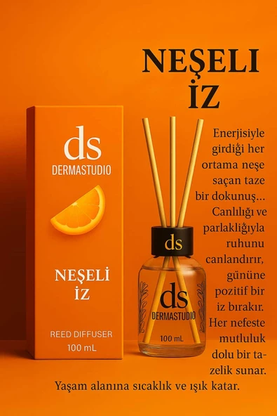 DERMASTUDİO Neşeli İz Bambu Oda Kokusu 100 ml (Canlı ve Kalıcı Ferah Koku) ürün görseli 1